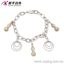 Fashion Xuping Special Women Rhodium Jewelry Bracelet in Environmental Copper - 73808